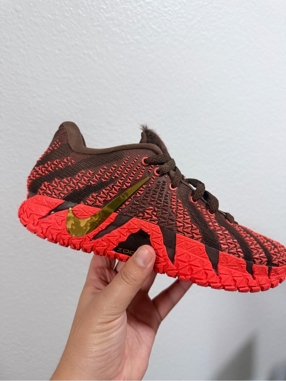 Nike Ja Morant brown and red